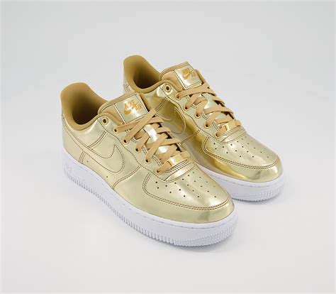 nike air force 1 damen schwarz gold|Nike platform air force 1.